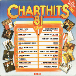 Various Chart Hits 81 Volume 1 Vinyl LP USED