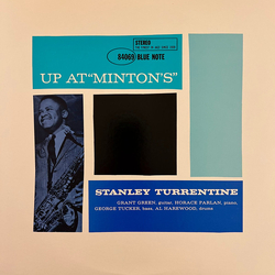 Stanley Turrentine Up At "Minton's", Vol. 1 Vinyl LP USED