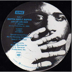 Junie Morrison Rappin About Rappin (Uh-Uh-Uh) / Victim Of Love VINYL 12" USED