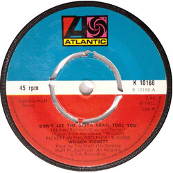Wilson Pickett Don't Let The Green Grass Fool You USED VINYL 7INCH 45 RPM