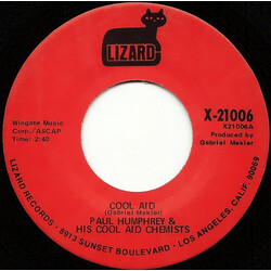Paul Humphrey & His Cool Aid Chemists Cool Aid / Detroit VINYL 7" USED