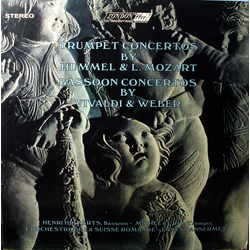 Antonio Vivaldi / Carl Maria Von Weber / Johann Nepomuk Hummel / Leopold Mozart / L'Orchestre De La Suisse Romande / Ernest Ansermet Bassoon And Trump