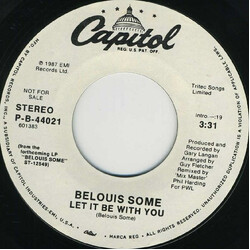 Belouis Some Let It Be With You USED VINYL 7INCH 45 RPM SINGLE PROMO STYRENE