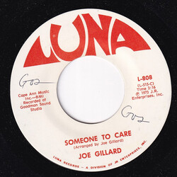 Joe Gillard Someone To Care / A Brighter Tomorrow USED VINYL 7INCH 45 RPM SINGLE