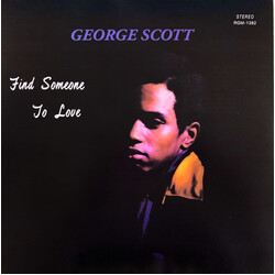 George Scott (4) Find Someone To Love Vinyl LP USED