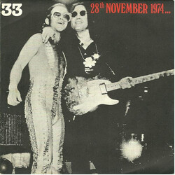 Elton John Band / John Lennon / Muscle Shoals Horns 28th November 1974... USED VINYL 7INCH 33 S RPM EP
