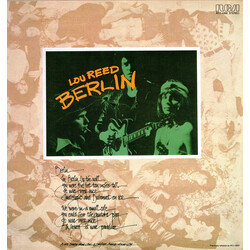 Lou Reed Berlin Vinyl LP USED