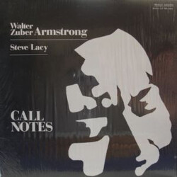 Walter Zuber Armstrong / Steve Lacy Call Notes Vinyl LP USED
