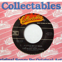 The Music Explosion / The Barbarians A Little Bit O' Soul / Are You A Boy Or Are You A Girl USED VINYL 7INCH 45 RPM SINGLE