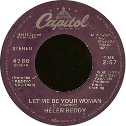 Helen Reddy Let Me Be Your Woman / Trying To Get To You USED VINYL 7INCH 45 RPM SINGLE