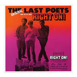 The Last Poets Right On! (Original Soundtrack) Vinyl LP USED