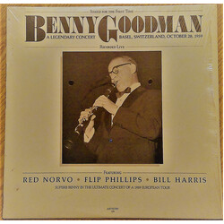 Benny Goodman A Legendary Concert Vinyl LP USED