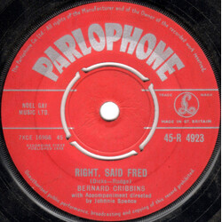 Bernard Cribbins Right, Said Fred USED VINYL 7INCH 45 RPM SINGLE