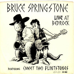 Bruce Springstone Live At Bedrock USED VINYL 7INCH SINGLE 45 RPM