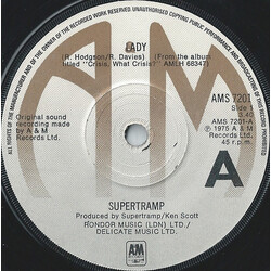 Supertramp Lady USED VINYL 7INCH 45 RPM SINGLE