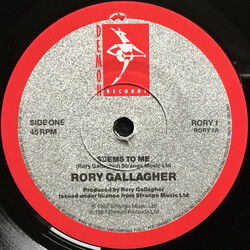 Rory Gallagher Seems To Me USED VINYL 7INCH 45 RPM SINGLE