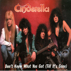 Cinderella (3) Don't Know What You Got (Till It's Gone) USED VINYL 7INCH 45 RPM SINGLE STEREO