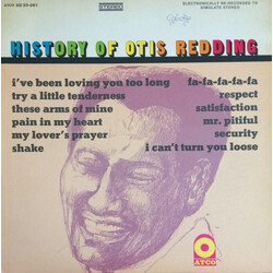 Otis Redding History Of Otis Redding Vinyl LP USED