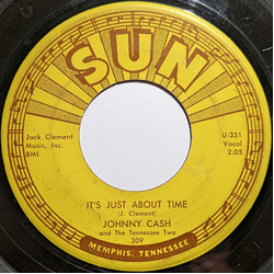 Johnny Cash & The Tennessee Two It's Just About Time / I Just Thought You'd Like To Know USED VINYL 7INCH SINGLE 45 RPM