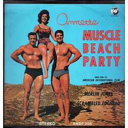 Annette (7) Muscle Beach Party Vinyl LP USED