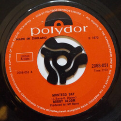 Bobby Bloom Montego Bay VINYL 7" USED