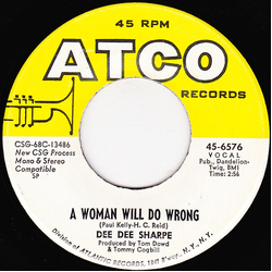 Dee Dee Sharp A Woman Will Do Wrong / You're Just A Fool In Love Vinyl 7" USED