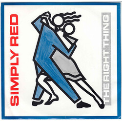 Simply Red The Right Thing USED VINYL 7INCH PROMO STYRENE