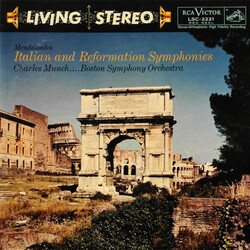 Felix Mendelssohn-Bartholdy / Charles Munch / Boston Symphony Orchestra Italian And Reformation Symphonies Vinyl LP USED