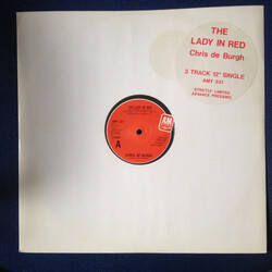 Chris de Burgh The Lady In Red USED VINYL 12INCH SINGLE LIMITED EDITION