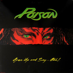 Poison (3) Open Up And Say ...Ahh! Vinyl LP USED