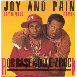 Rob Base & DJ E-Z Rock Joy And Pain (Remix) USED VINYL 12INCH 33 S RPM SINGLE STEREO