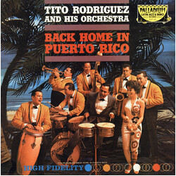 Tito Rodriguez & His Orchestra Back Home In Puerto Rico Vinyl LP USED