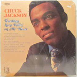 Chuck Jackson Teardrops Keep Fallin' On My Heart Vinyl LP USED