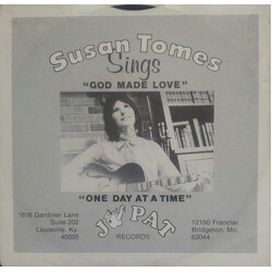 Susan Tomes (2) God Made Love / One Day At A Time Vinyl 7" USED