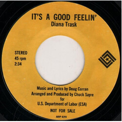 Diana Trask It's A Good Feelin' USED VINYL 7INCH 45 RPM PROMO
