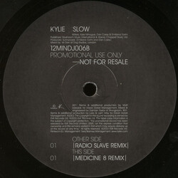 Kylie Minogue Slow USED VINYL 12INCH 33 S RPM SINGLE MISPRINT PROMO