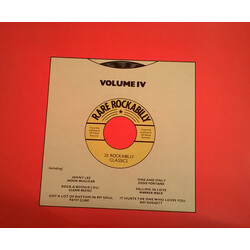 Various Rare Rockabilly Volume IV Vinyl LP USED