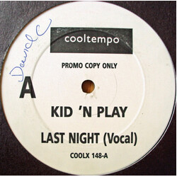 Kid 'N' Play Last Night USED VINYL 12INCH PROMO