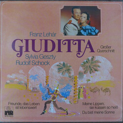 Franz Lehár / Sylvia Geszty / Rudolf Schock / Berliner Symphoniker / Werner Schmidt-Boelcke Giuditta (Großer Querschnitt) Vinyl LP USED