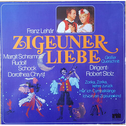 Franz Lehár / Margit Schramm / Rudolf Schock / Dorothea Chryst / Robert Stolz Zigeunerliebe (Großer Querschnitt) Vinyl LP USED