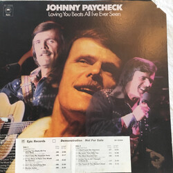 Johnny Paycheck Loving You Beats All I've Ever Seen Vinyl LP USED