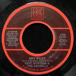 Eric Burdon & The Animals Sky Pilot USED VINYL 7INCH 45 RPM