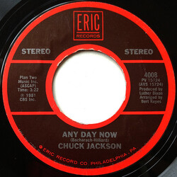 Chuck Jackson / Mel & Tim Any Day Now / Backfield In Motion USED VINYL 7INCH 45 RPM SINGLE REISSUE