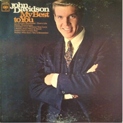 John Davidson My Best To You Vinyl LP USED