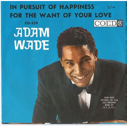 Adam Wade (2) In Pursuit Of Happiness USED VINYL 7INCH 45 RPM