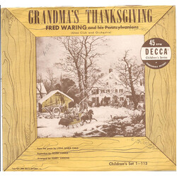 Fred Waring & The Pennsylvanians Grandma's Thanksgiving USED VINYL 7INCH 45 RPM SINGLE REISSUE