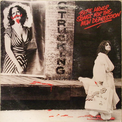 Bette Midler Songs For The New Depression Vinyl LP USED