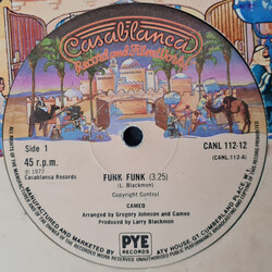 Cameo Funk Funk / Good Times USED VINYL 12INCH 45 RPM SINGLE