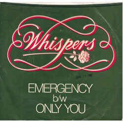The Whispers Emergency USED VINYL 7INCH 45 RPM SINGLE PROMO STEREO MONO