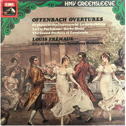 City Of Birmingham Symphony Orchestra / Louis Frémaux / Jacques Offenbach Offenbach Overtures Vinyl LP USED